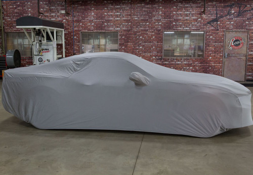 Roush 421932 - Indoor Satin Stretch Mustang Car Cover (2015-2021)