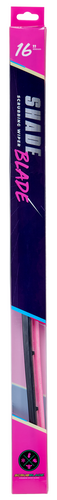 Scrubblade CBP1600 - 16" 410mm Pink Silicone Shadeblade Wiper Blade