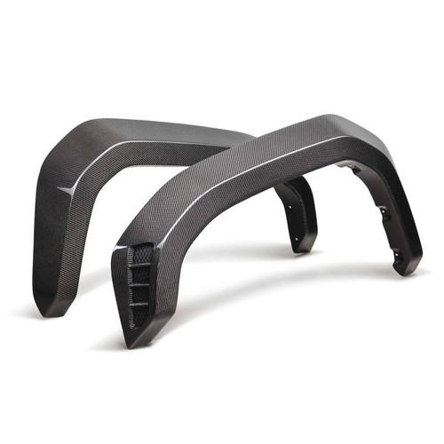 Seibon FLR24TYTA-F - 2024 Toyota Tacoma TRD PRO Front Carbon Fiber Fender Flares