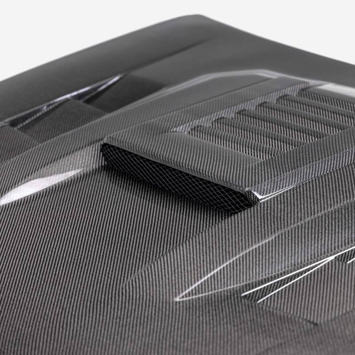 Seibon HD24TYTA-TS - 2024 Toyota Tacoma TS-Style Carbon Fiber Hood