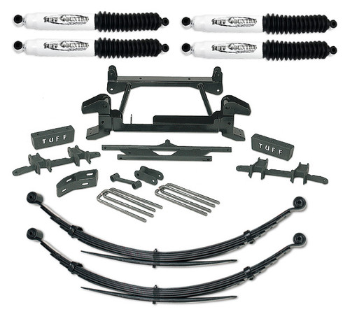Tuff Country 16822K - 6 Inch Lift Kit 88-97 Chevy/GMC Truck K2500/3500 4x4 8 Lug w/Rear Leaf Springs Fits Models with Cast Lower Control Arms Only