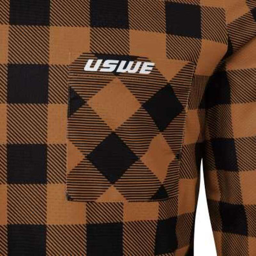 USWE 80951061042108 - Flannel Long Sleeve Lightweight Off-Road Jersey Bronze - 2XL