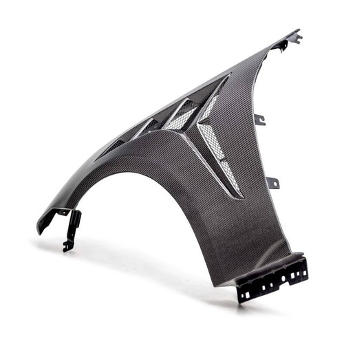 Anderson Composites AC-FF24FDMU-GTD - 2024 Ford Mustang Type-GTD Carbon Fiber Fenders