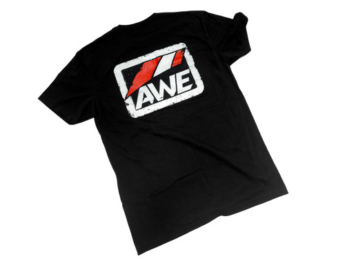 AWE 9510-11044 - Distressed  Logo Tee, Large