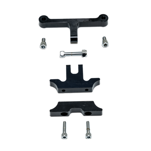 Burly Brand B16-1601MB - H-D Speedo Relocation Kit  - Black