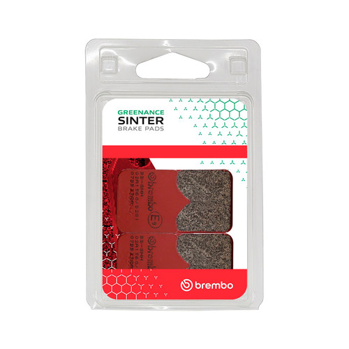 Brembo 07BB33SA - OE 03-07 Ducati S 999cc/09-13 KTM Supermoto T 990cc Sinter Brake Pad - Front