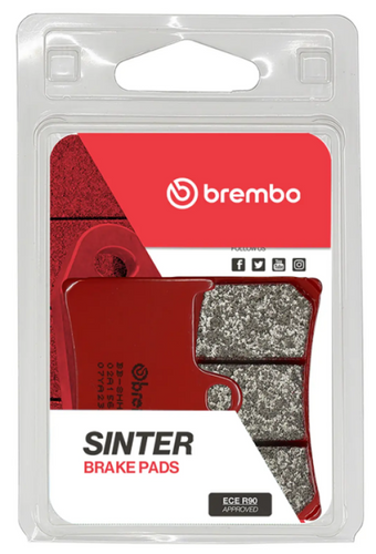 Brembo 07YA23SA - OE 91-94 Yamaha FZR R 400cc Sinter Brake Pad - Front