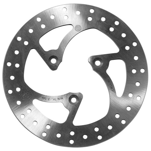 Brembo 68B40758 - OE 01-06 Peugeot Elystar 50cc 226x4mm Brake Disc - Front Fixed