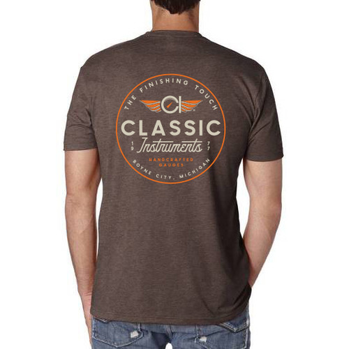 Classic Instruments CIAP-TSDBCML - DARK BROWN W/ CROSSEAMERICAN FRONT LOGO MEN'S