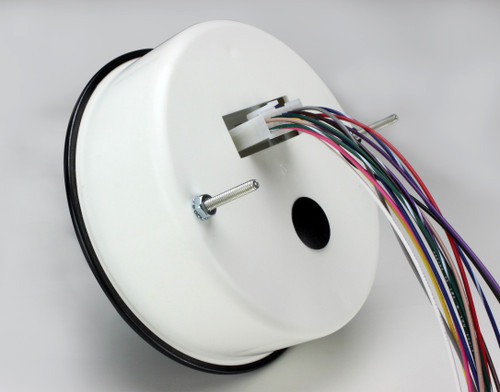 Classic Instruments FB66WSLF - 66-67 FORD BRONCO WHITE STAINLESS