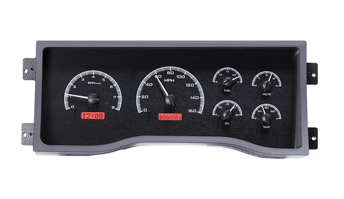 Dakota Digital VHX-95C-PU-K-W - 1995-00 Chevy Pickup VHX Instrument System