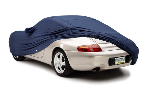 Covercraft FF17071FD - Dodge Challenger Custom Form-Fit Car Cover - Metallic Dark Blue