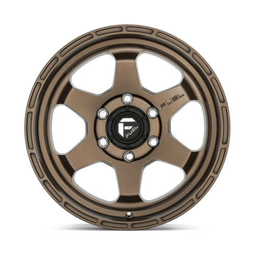 Fuel Wheels D66618907557 - Aluminum Wheels 18X9 Shok D666 5 On 127 Matte Bronze 71.5 Bore 20 Offset Fuel Off Road Wheels