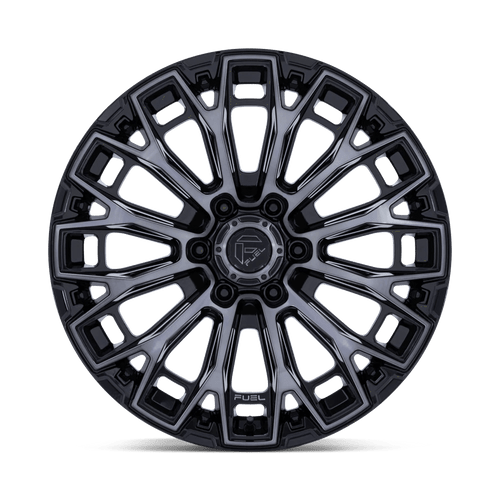 Fuel Wheels FC882BT17906301 - Fc882 Trax 17X9 Gloss Black Machined Face Dark Tinted Clear