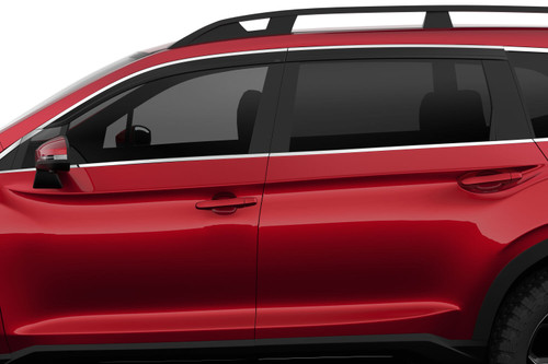 Husky Liners 2884063 - 19-23 Subaru Ascent Ventvisor Low Profile (4pc) - Chrome