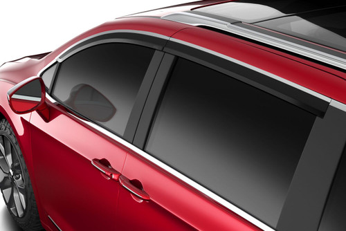 Husky Liners 2884062 - 17-23 Chrysler Pacifica Ventvisor Low Profile (4pc) - Chrome