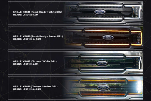 Morimoto LF551.2 - XB Hybrid LED Headlights: Ford F-150 (18-20 / Set)