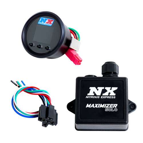 Nitrous Express 16012 - 2-1/16in Maximizer Solo Nitrous Progressive Controller w/Harness/Module/Solenoid
