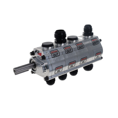 Peterson Fluid 04-4166 - Systems R4 4-Stage Oil Pump - Rear Drive Left Side Mount - HV - Drag Adj