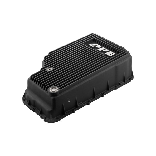 PPE 328053520 - 20-25 Ford Super Duty Diesel 10R140 Heavy-Duty Cast Aluminum Deep Transmission Pan-Black