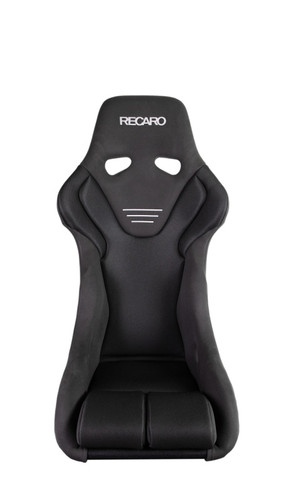 Recaro NA-081.20.965 - RS-G Motorsport Seat - Black Kamui/Black Glass Mesh (4/5/6 Point Belt)