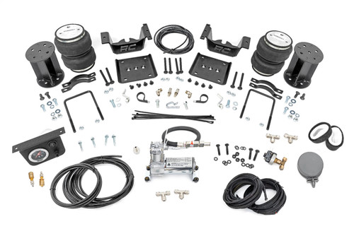 Rough Country 100056C - Air Spring Kit w/compressor - 6-7.5 Inch Lift Kit - Chevy/GMC 1500 (07-18 & Classic)