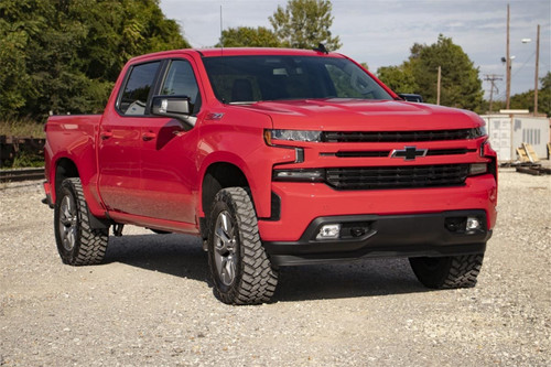 Rough Country 29550RED - 3.5 Inch Lift Kit - Vertex - Chevy Silverado 1500 2WD/4WD (2019-2024)