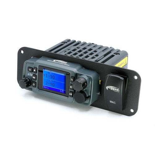 Rugged Radios MT-IDM-25WP-SW - In-Dash Mount for GMR25 / ABM25 Mobile Radios with Switch Hole