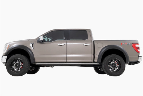 Rough Country F-F20911B-EA - Pocket Fender Flares - EA Hot Pepper Red - Ford F-150 2WD/4WD (2021-2024)