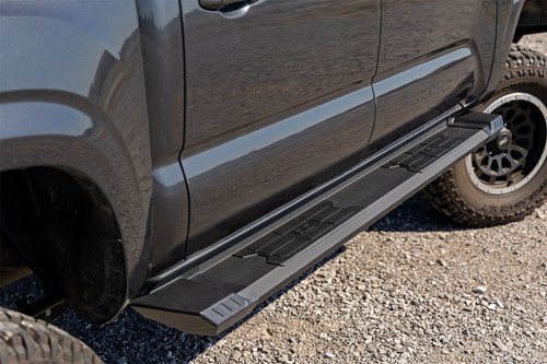 Rough Country SRB051785A - HD2 Aluminum Running Boards - Double Cab - Toyota Tacoma 2WD/4WD (2005-2023)