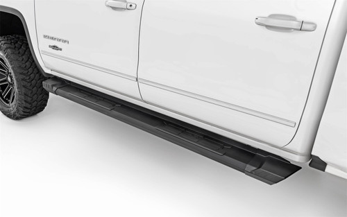 Rough Country SRB071785A - HD2 Aluminum Running Boards - Crew Cab - Chevy/GMC 1500/2500HD/3500HD (07-19 & Classic)