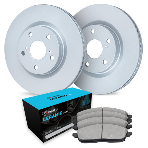 R1 Concepts WDWN1-79004 - Brake Rotor- Carbon Coated with Ceramic Pads