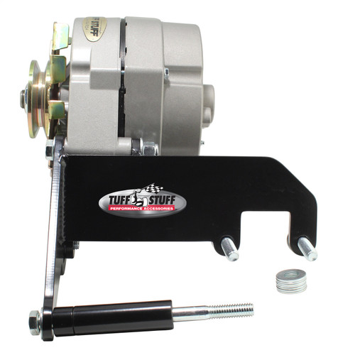 Tuff Stuff Performance Accessories 7668B - Alternator Bracket SBC Long Water Pump Black