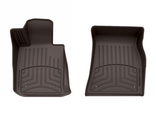 Weathertech 4715301IM - FloorLiner™ HP; Cocoa; Front;