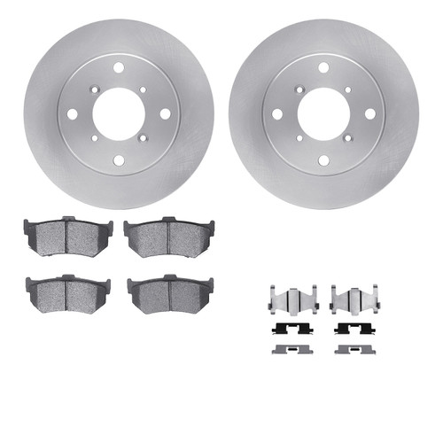 R1 Concepts WFUH1-01020 - Brake Rotor- Blank with Optimum Oe Pads & Hdw