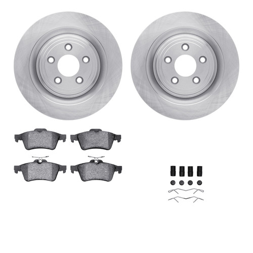 R1 Concepts WFUH1-20085 - Brake Rotor- Blank with Optimum Oe Pads & Hdw