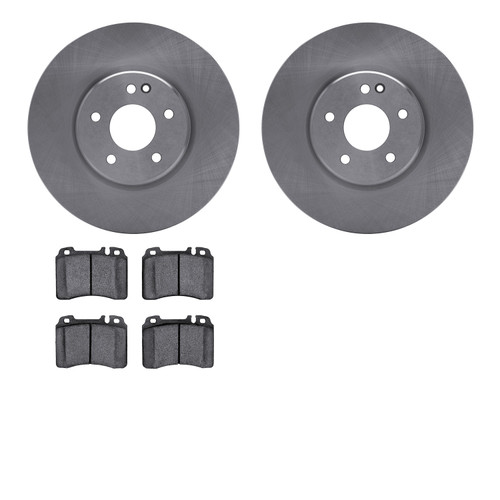 R1 Concepts WFUN1-63289 - Brake Rotor- Blank with Optimum Oe Pads
