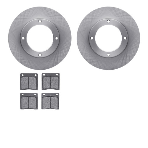 R1 Concepts WFUN1-59093 - Brake Rotor- Blank with Optimum Oe Pads
