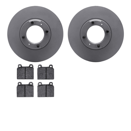 R1 Concepts WFUN1-16027 - Brake Rotor- Blank with Optimum Oe Pads