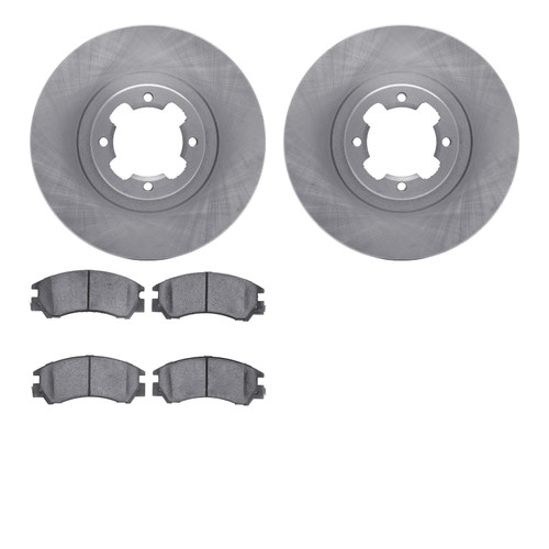 R1 Concepts WFUN1-13042 - Brake Rotor- Blank with Optimum Oe Pads
