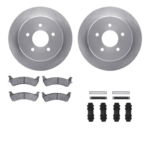 R1 Concepts WFWH1-54088 - Brake Rotor- Blank with Ceramic Pads & Hdw