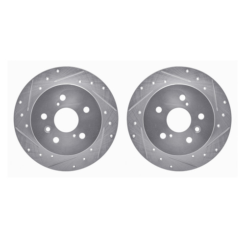 R1 Concepts WGPN1-76109 - Brake Rotor- D/S - Silver