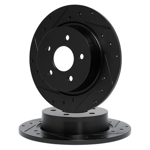 R1 Concepts WHPN1-76140 - Brake Rotor- D/S - Black