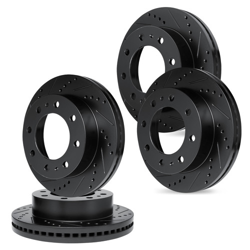 R1 Concepts WHPN2-48012 - Brake Rotor- D/S - Black