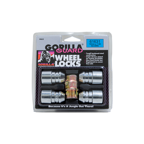 Gorilla Automotive 000000000000061631 - GORILLA GUARD ACORN 12-1.50 CHR CLAM