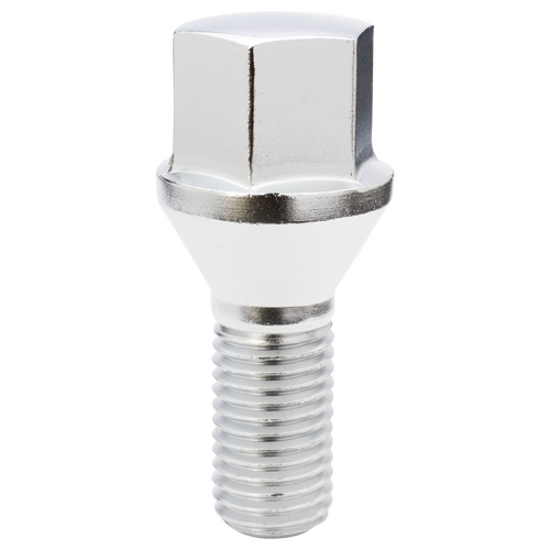 Gorilla Automotive 19020 - Conical Seat Lug Bolt 19mm Hex 14mm x 1.50 Chrome 32mm Thread Length Bulk