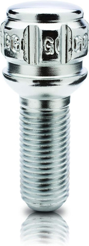 Gorilla Automotive 48020N - Ball Seat (R13) Lug Bolt Lock Set- 14mmx1.50 Chrome 32mm Thread Length Set of 4