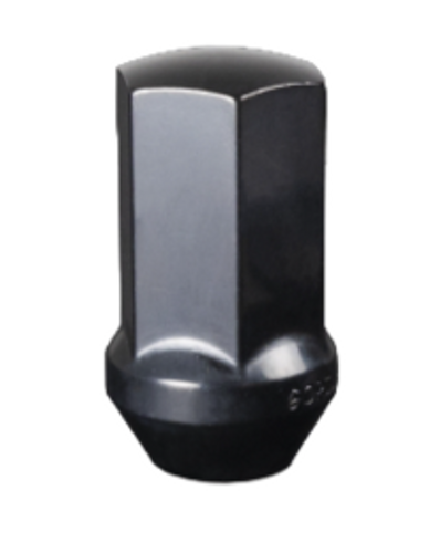 Gorilla Automotive 66148FSLBC - Factory Style Bulge Long Lug Nut 7/8" (22mm) Hex 14mm x 1.50 Black Bulk