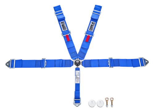 Crow Safety Gear 11143A - 5-Way 3in Kam Lock 52in Lap Belt Pull-Up  Clip-i