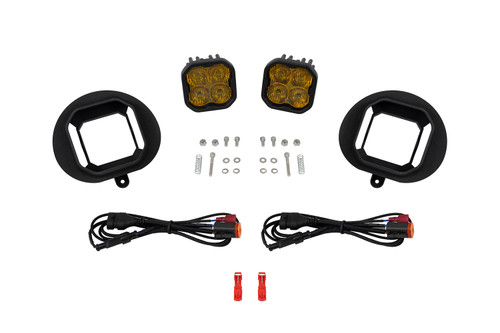 Diode Dynamics DD8466 - SS3 Pro Type 2003 Sierra Kit ABL Yellow SAE Fog